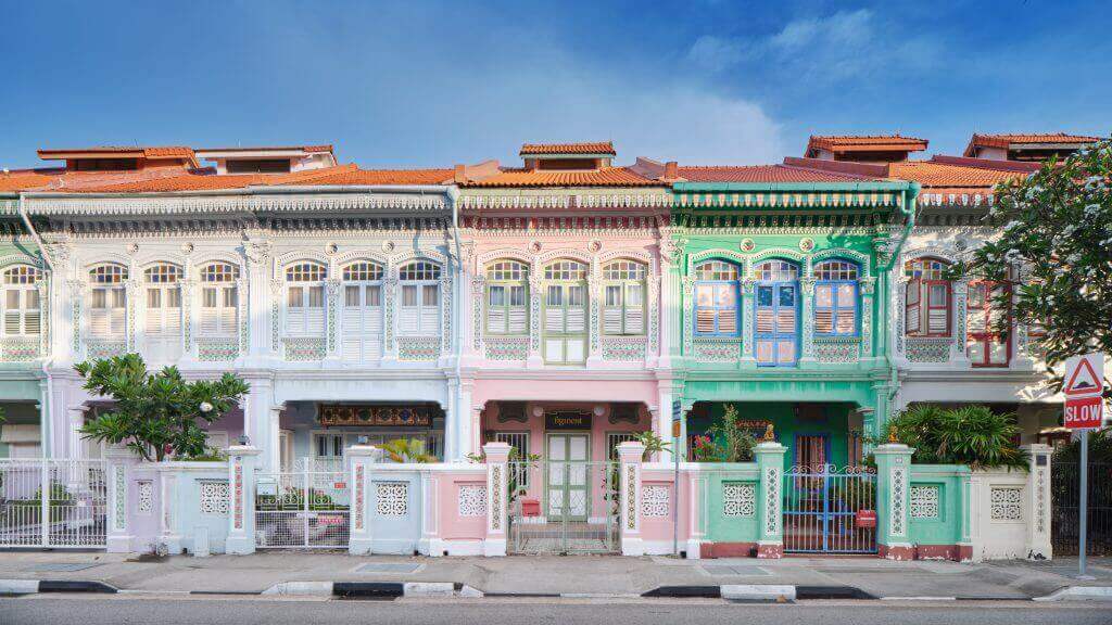 Shophouses on Koon Seng Road